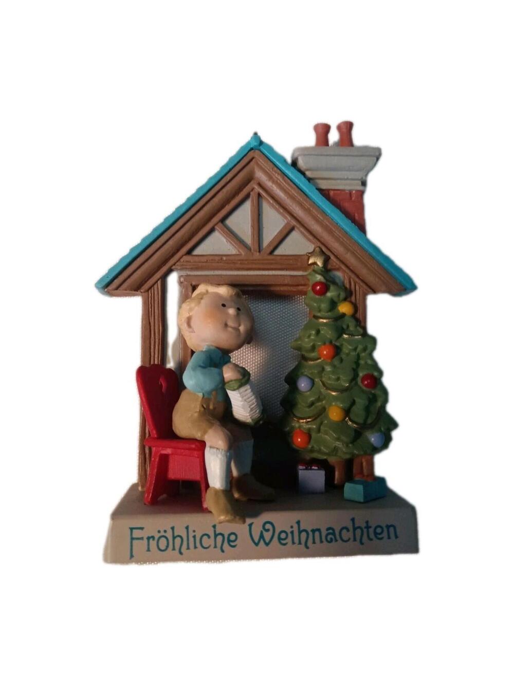 Vintage Hallmark Artist Favorites Baby Partridge 1989 Clip On Christmas Ornament